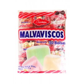 Malvavisco mini paquete 30 piezas